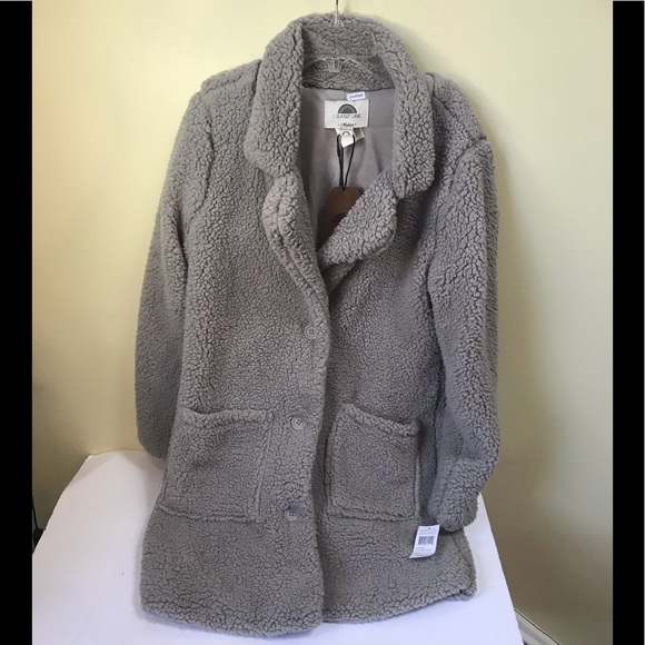 1 Sunset Lane Jackets & Blazers - 1 Sunset Lane NEW Sherpa Teddy Fuzzy Jacket Coat